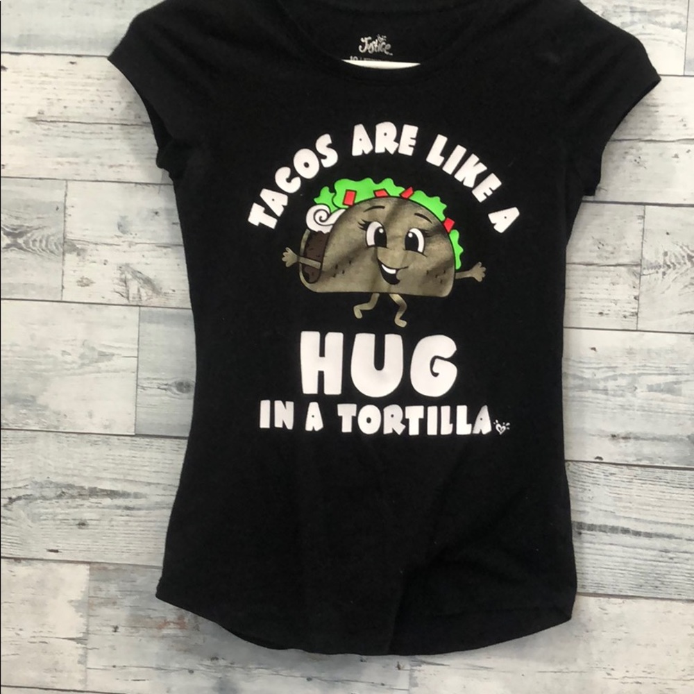 Black Taco Graphic Design Tee